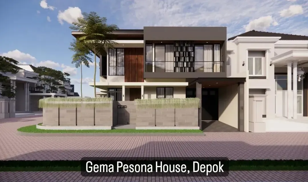 Gema Pesona House — Tampak dari jalan