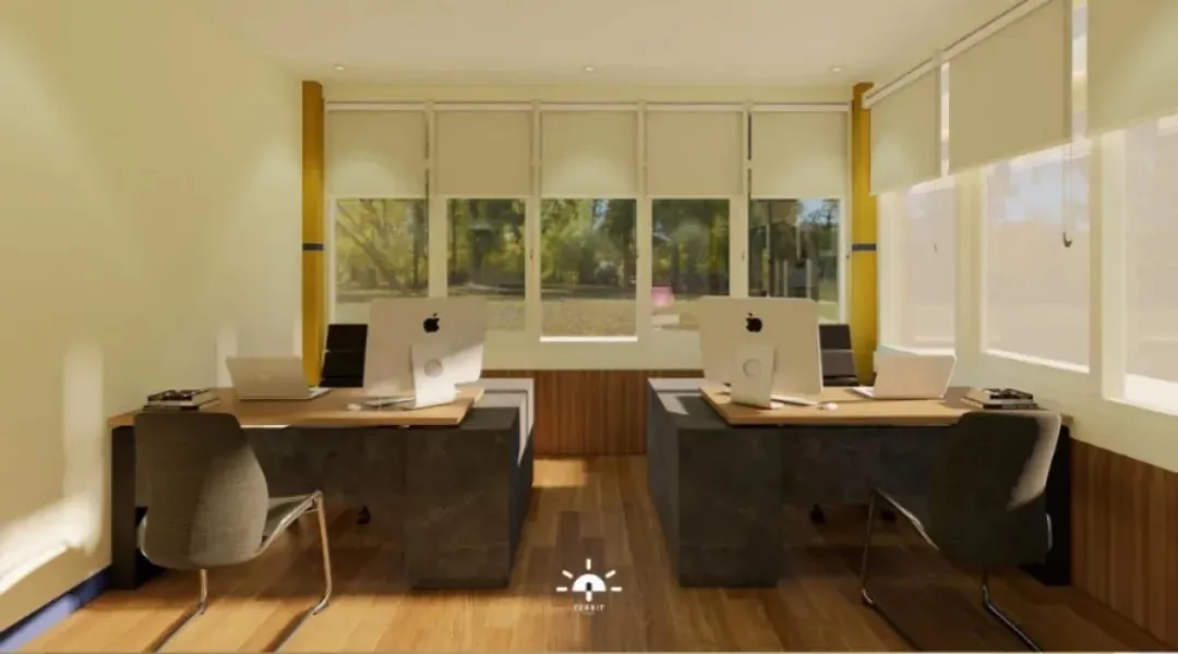 Gedung Bendungan Manganti — Ruang kerja